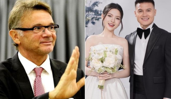 Được mời 2 lần nhưng HLV Troussier tuyên bố không dự đám cưới Quang Hải vào ngày 6/4 tới